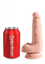 Nejrealističtěj&scaron;&iacute; uměl&yacute; penis - King Cock Plus Triple-density Pipedream USA