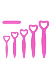 Shots - Silicone Vaginal Dilator Set - Pink