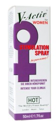 HOT V-Activ Stimulation spray 50ml afrodiziakum pro ženy