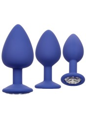 Calexotics - Cheeky Gems Purple sada análních kolíků