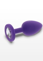 ToyJoy - Anální kolík Anal Play Diamond Booty Jewel Small purple