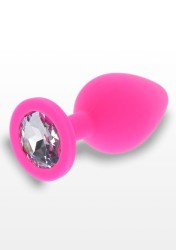 ToyJoy - Anální kolík Anal Play Diamond Booty Jewel Large pink