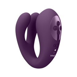 VIVE Yoko Triple Action Vibrator Dual purple vibrátor na klitoris a G-bod