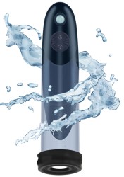 Hidden Desire - Fusion X Automatic Aqua Penis Pump Black, pánská vakuová pumpa