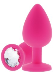 ToyJoy - Anální kolík Anal Play Diamond Booty Jewel Large pink