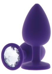 ToyJoy - Anální kolík Anal Play Diamond Booty Jewel Large purple