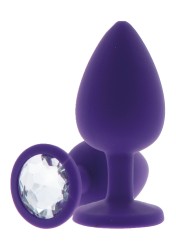 ToyJoy - Anální kolík Anal Play Diamond Booty Jewel Medium purple