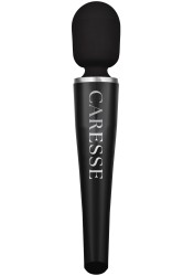 CARESSE Pro Wand Massager – Luxusní vibrační masážní hlavice black