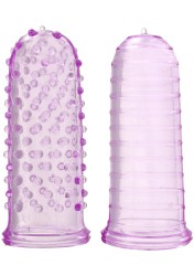 ToyJoy Sexy Finger Ticklers Purple - dráždidla na prsty