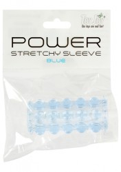 ToyJoy Power Stretchy Sleeve Blue návlek na penis