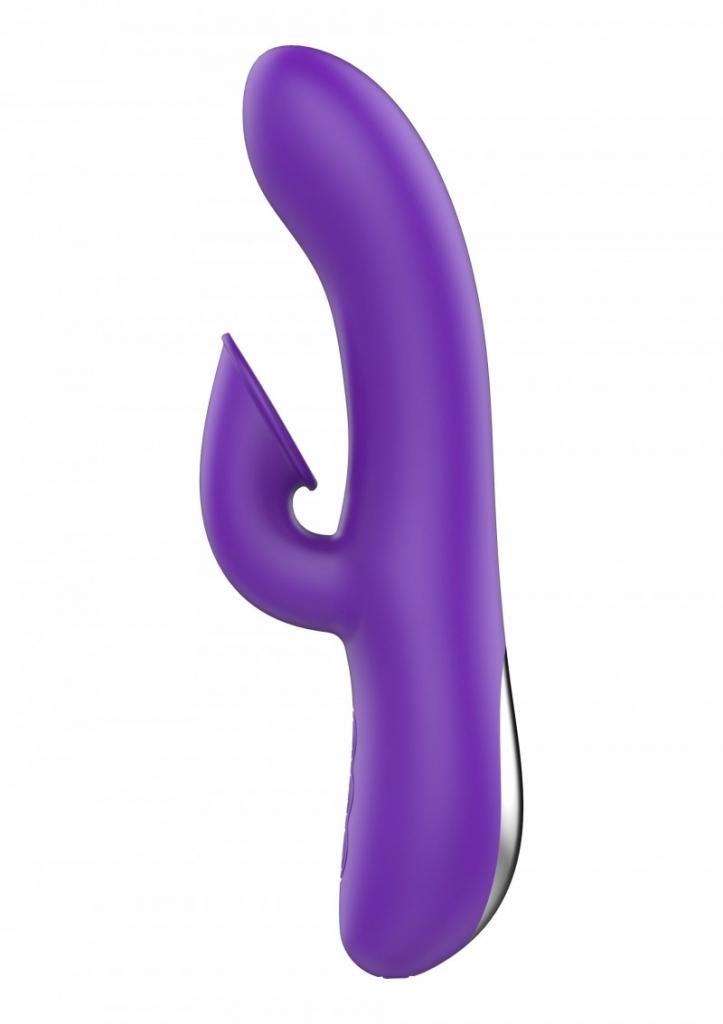 ToyJoy Euphoria vibrátor s podtlakovým stimulátorem klitorisu