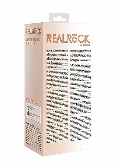 Shots - RealRock Realistic Vibrating Dildo 20cm Flesh vibrátor