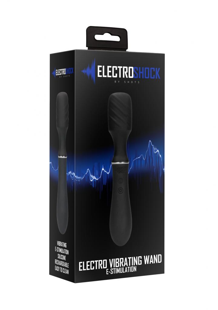 Shots ElectroShock Electro Vibrating Wand - elektrostimulační hlavice