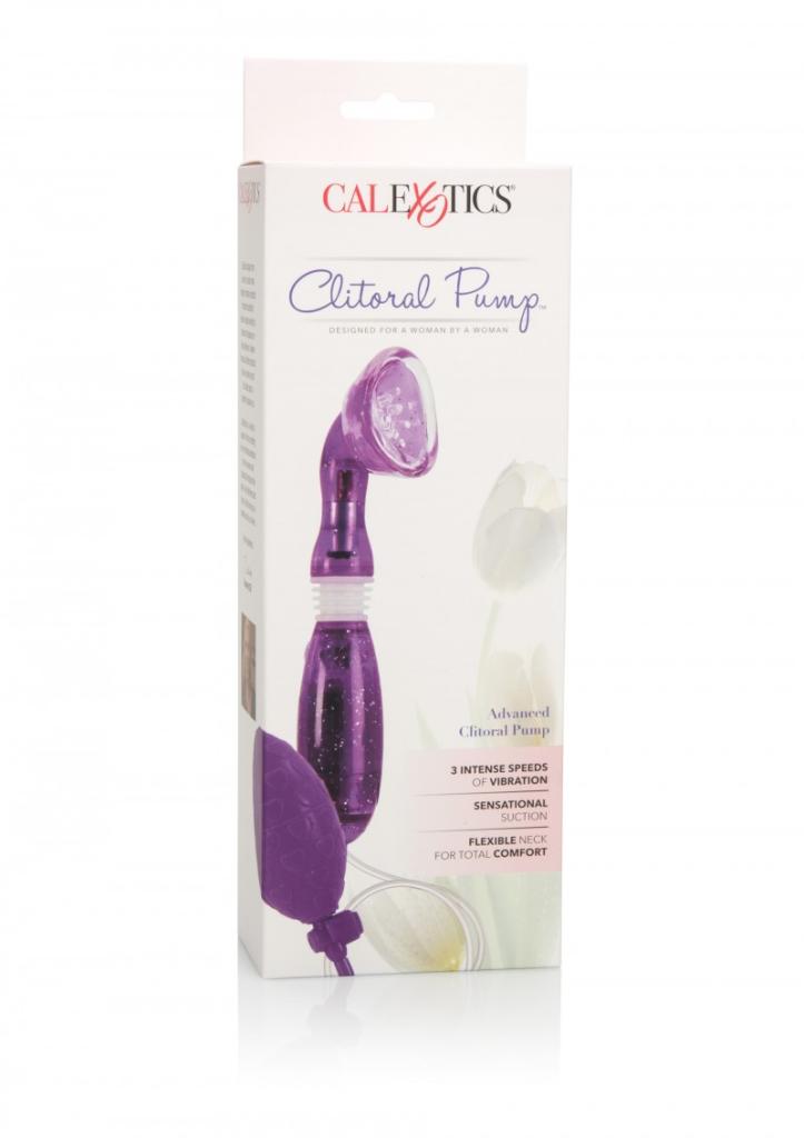 Calexotics Advanced Clitoral Pump purple vakuová pumpa na klitoris