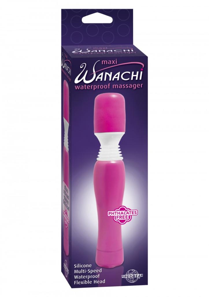 Pipedream Wanachi Maxi masážní hlavice růžová