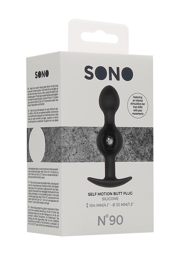 Shots - SONO No. 90 - Self Motion Butt Plug - Black