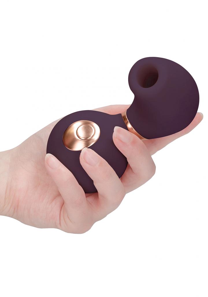 Shots - Irresistible Invincible purple stimulátor klitorisu