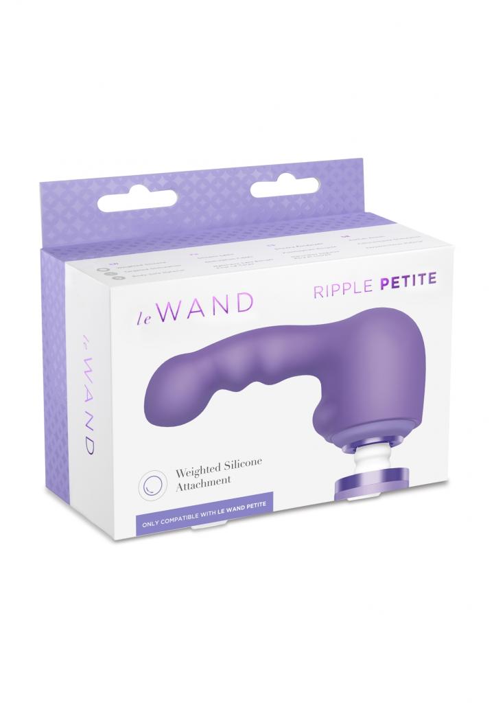 Le Wand Petite Ripple Attachment Cover Violet 