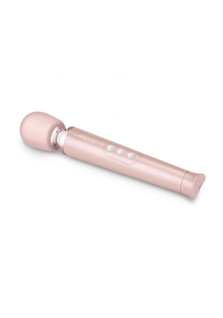 Le Wand Petite Rechargeable Vibrating Massager Rose Gold