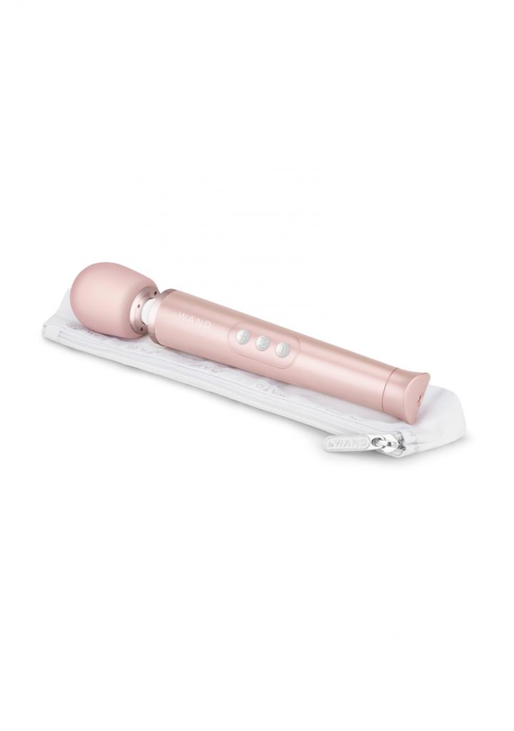 Le Wand Petite Rechargeable Vibrating Massager Rose Gold