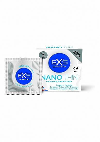 Kondomy EXS Nano Thin 3 pack