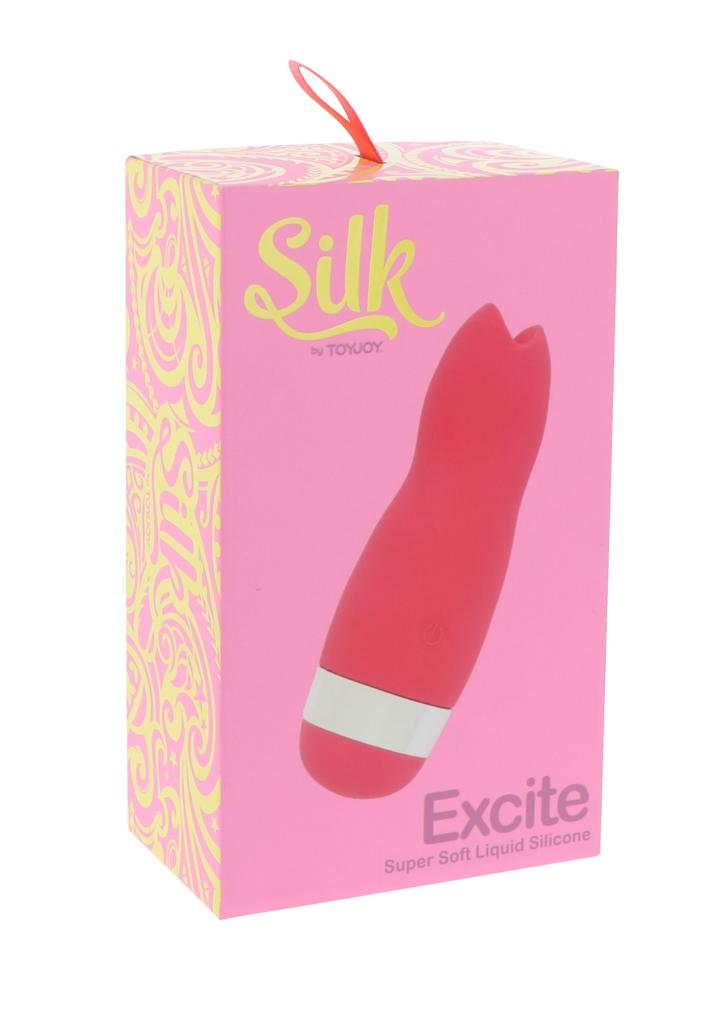 ToyJoy - Silk Excite Super Soft vibrátor na klitoris