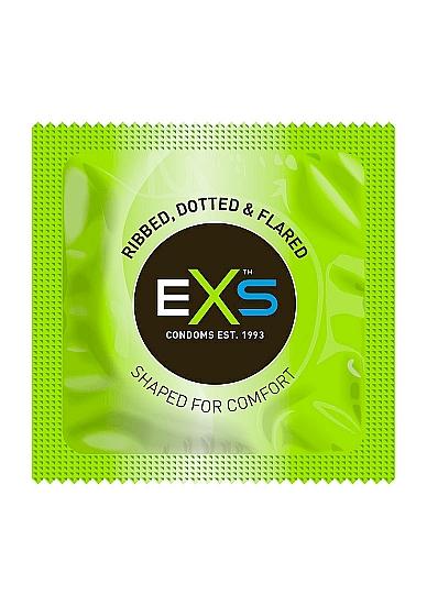 LTC Healthcare - Kondomy EXS Ribbed Dotted And Flared 12 pack