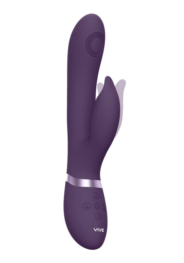 Shots - VIVE Aimi Pulse Wave Vibrating G-Spot Rabbit Purple vibrátor