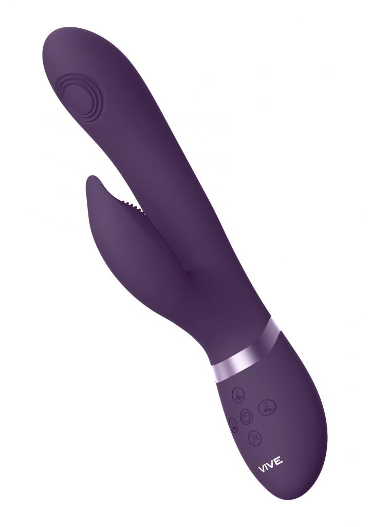 VIVE Aimi Pulse Wave Vibrating G-Spot Rabbit Purple vibrátor