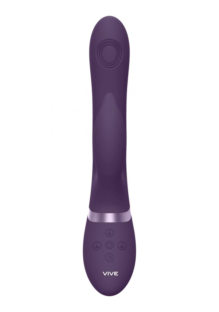 VIVE Aimi Pulse Wave Vibrating G-Spot Rabbit Purple vibrátor