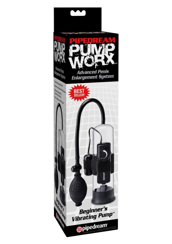 Pipedream - Pump Works Beginners Vibrating Pump vakuová pumpa pro muže