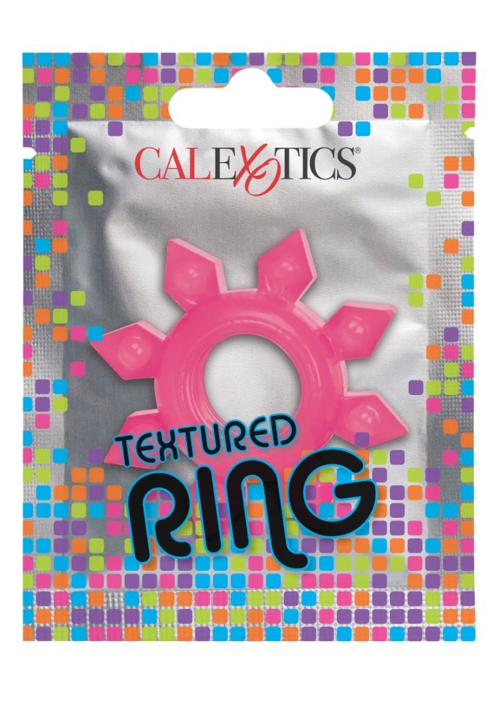 Calexotics - Textured Ring Erekční kroužek na penis multicolor 1ks