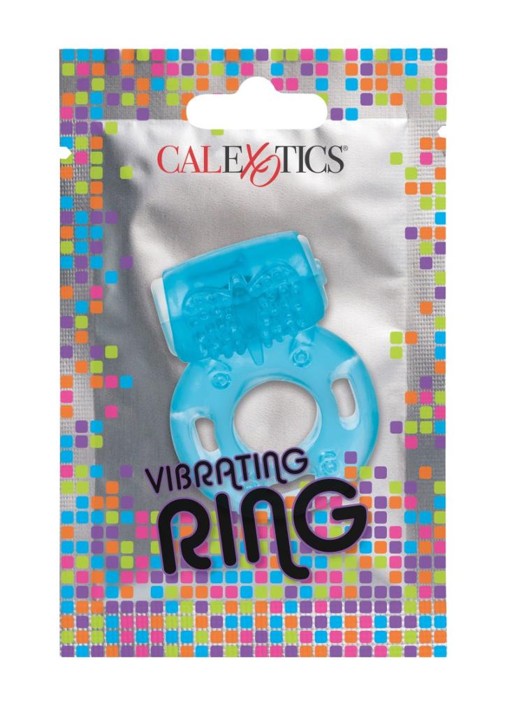 Calexotics - Vibrating Ring Vibrační erekční kroužek modrý