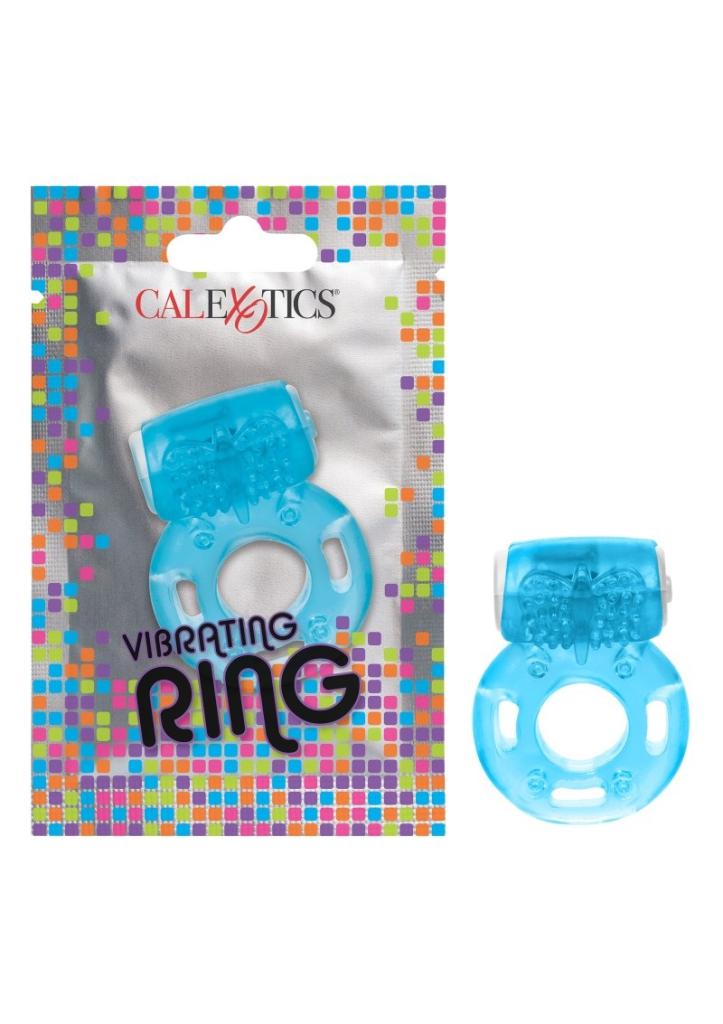 Calexotics - Vibrating Ring Vibrační erekční kroužek modrý
