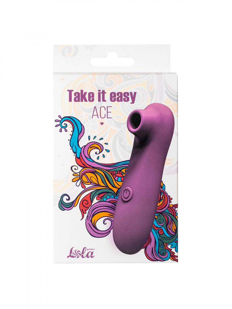 Lola Games Take it easy Ace Purple podtlakový stimulátor klitorisu
