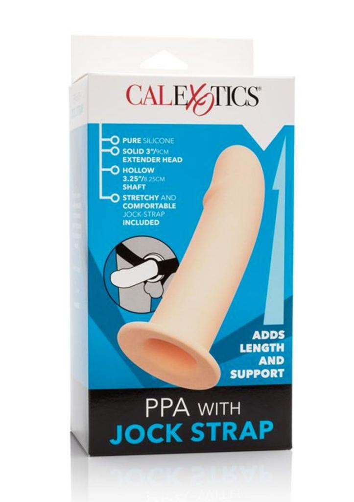 Calexotics - PPA with Jock Strap Dutý připínací penis s postrojem