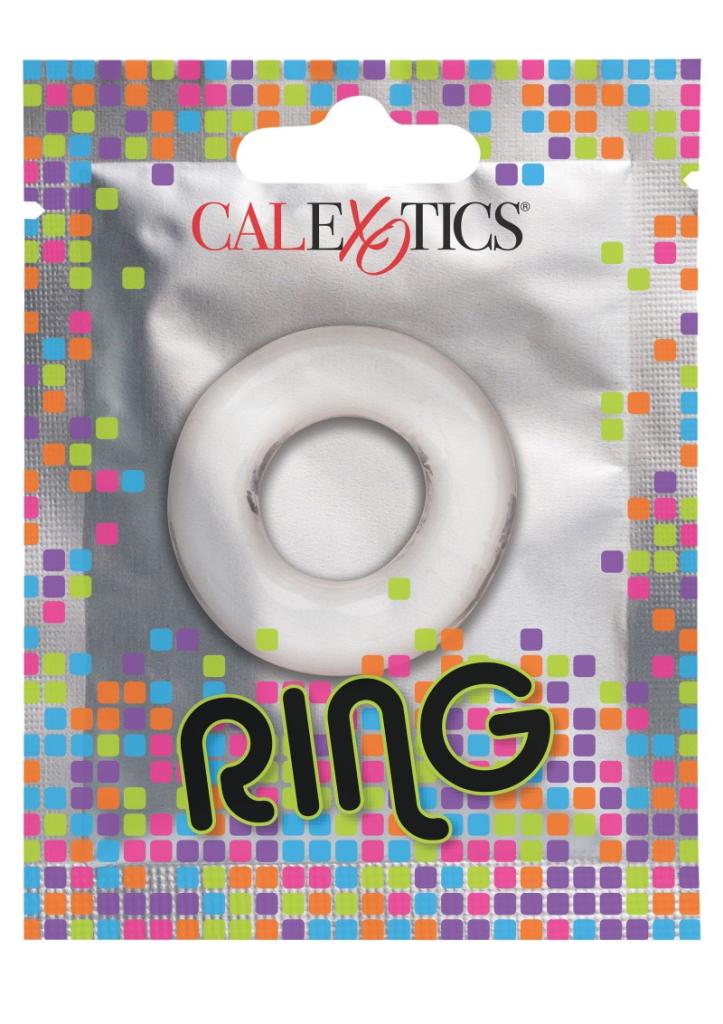 Calexotics - Ring Erekční kroužek na penis transparentní