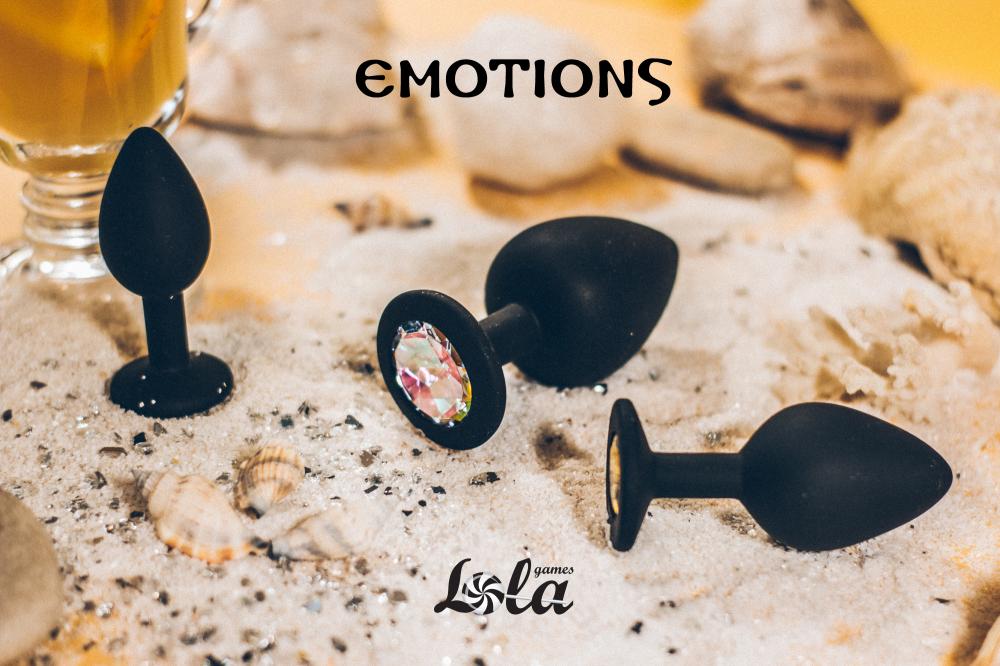 Lola Games Emotions Cutie M Black golden anální kolík