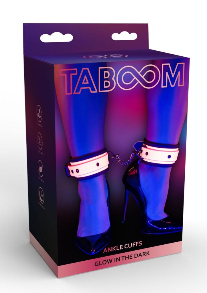 Taboom Glow In The Dark Ankle Cuffs pouta na kotníky