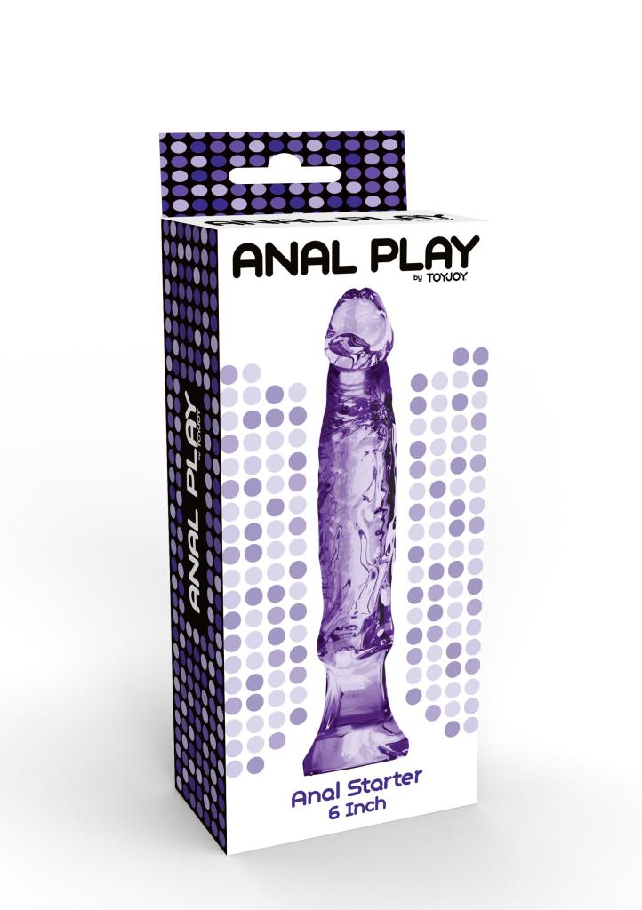 TOYJOY Anal Starter 6 Inch Purple anální dildo