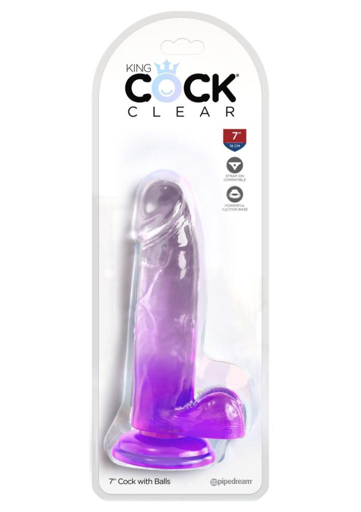Pipedream King Cock Clear 7