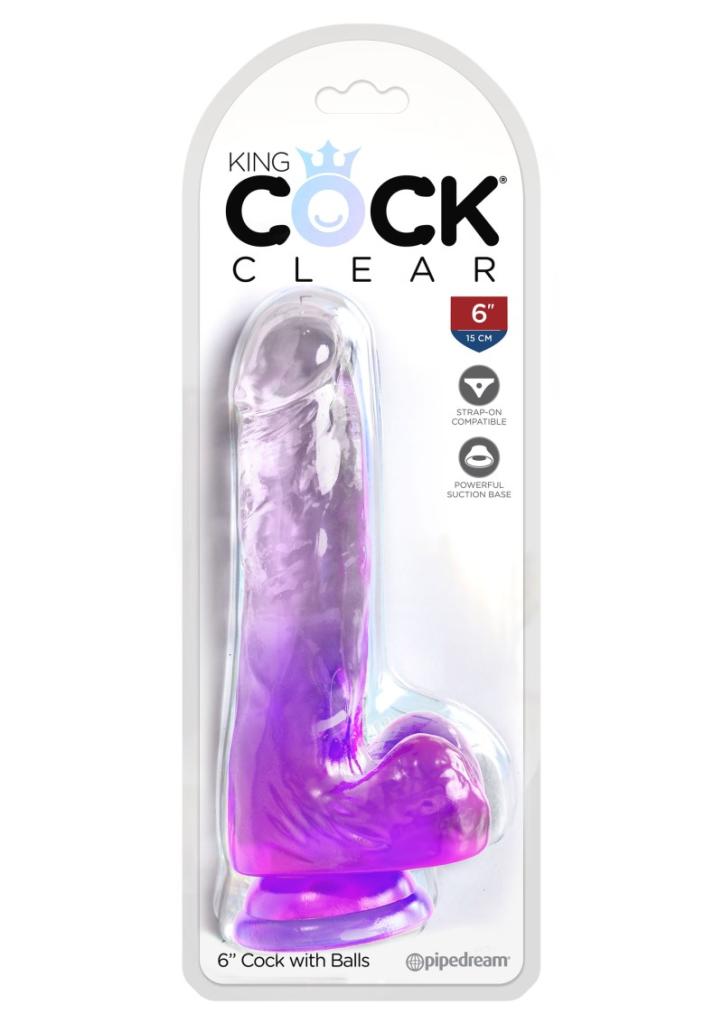 Pipedream King Cock Clear 6