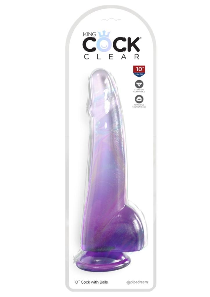 Pipedream King Cock Clear 10