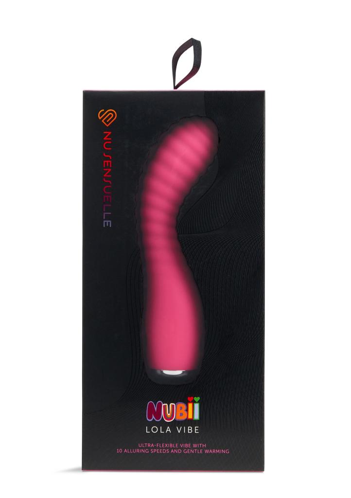 NU Sensuelle Lola Flexible Warming Vibe Pink vibrátor