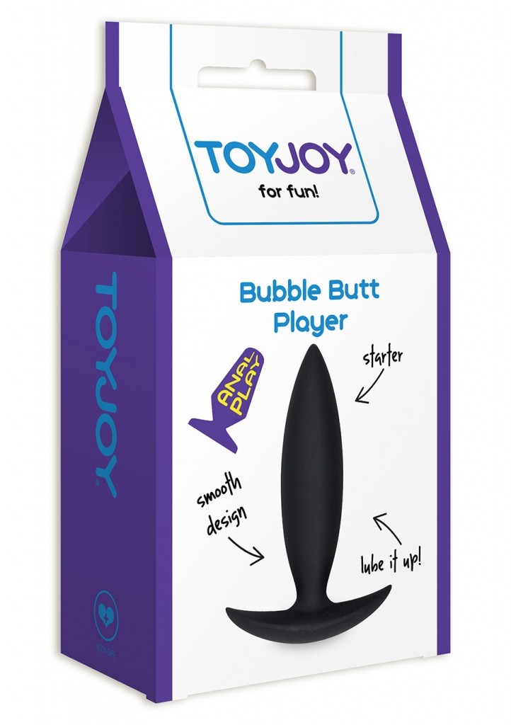 ToyJoy - Anální kolík Bubble Butt Player Starter black