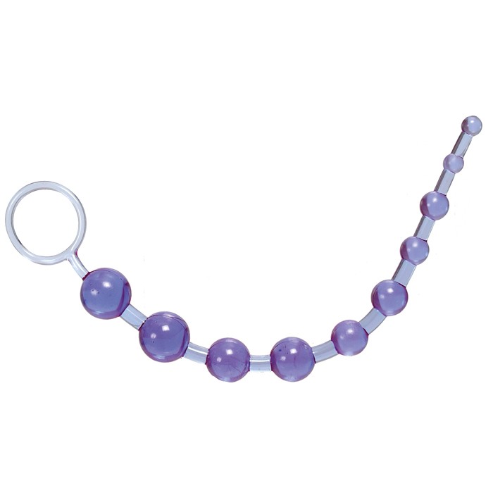 Calexotics X-10 Beads purple anální kuličky