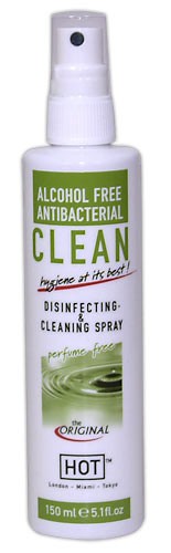 Desinfekce HOT Clean 150ml bez alkoholu