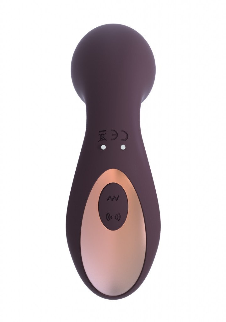 Shots - Irresistible Desirable purple vibrátor se stimulátorem klitorisu