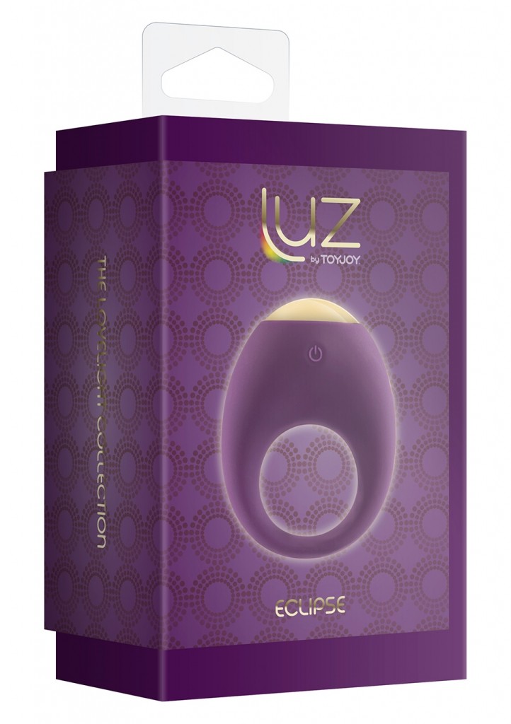 ToyJoy LUZ Eclipse purple vibrační kroužek
