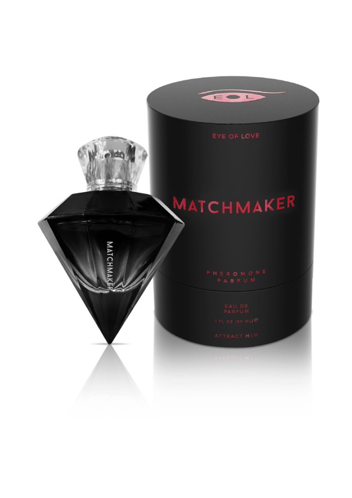 Eye of Love - Matchmaker Black Diamond 30ml - feromonový parfém pro LGBT přitahující muže